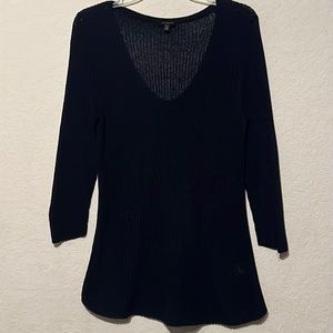 Talbots size med knitted quarter sleeve sweater